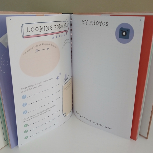 School Years Memory Journal K-12 Keepsake Book - Picture 5 of 6